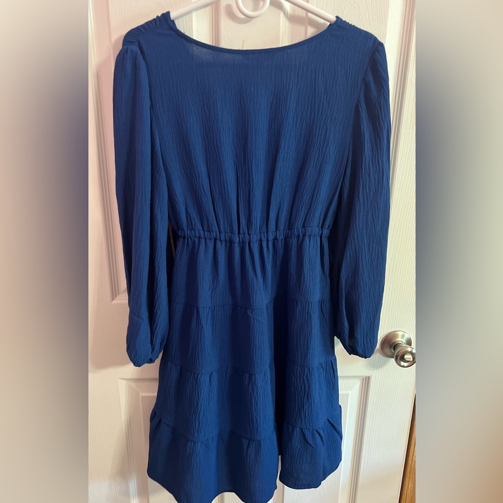 Max Studio Cobalt colored dress size XS - Picture 6 of 7